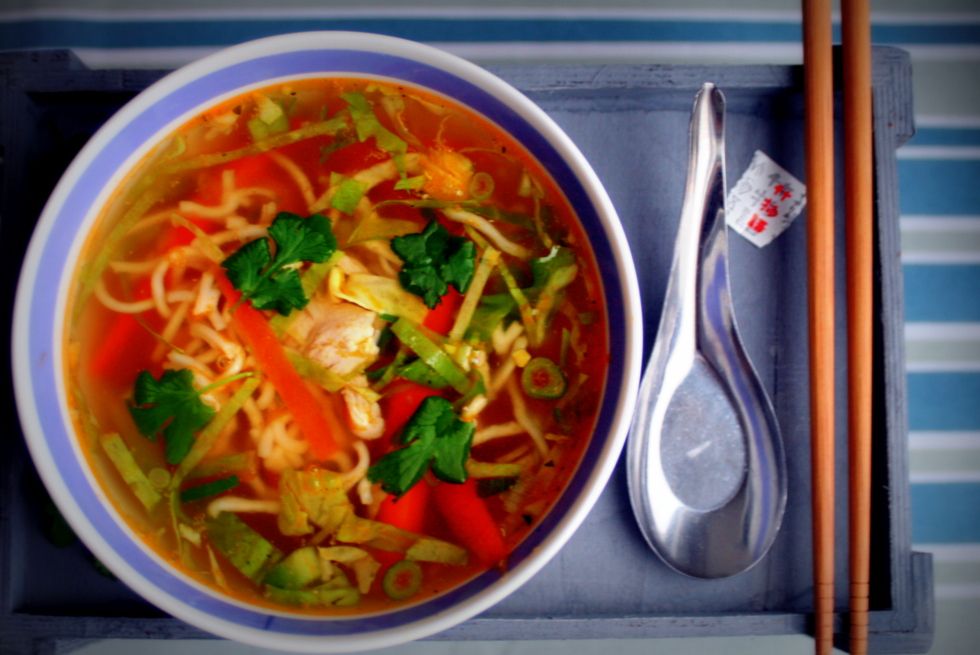 nuddelsuppe kylling opskrift nuddelsuppe kylling opskrift